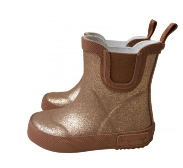 Welly Ruber Gummistiefel - Tan Glitzer